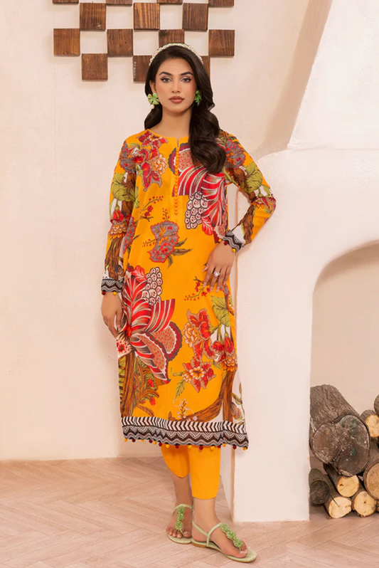 Sunset Radiance – Vibrant Digital Printed Shirt