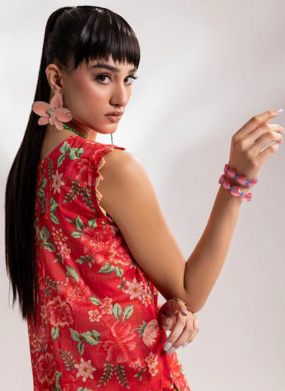 Coral Blossom 2-Piece Set