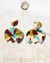 Abstract Harmony Earrings – Aringa Fashion